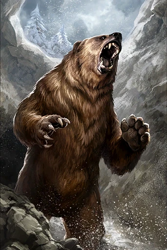 Пячорны мядзведзь (Cave Bear) | Бестыярый D&D 5e